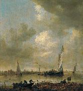 Jan van  Goyen Smalschips oil on canvas